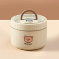 Axyaa Stainless Steel Thermal Lunch Box: Insulated, Leak Proof, Microwave Safe, Portable Bento Box