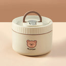 Axyaa Stainless Steel Thermal Lunch Box: Insulated, Leak Proof, Microwave Safe, Portable Bento Box