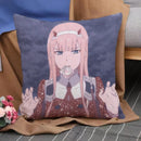 Axyaa Darling In The FranXX 40x40 Decorative Pillowcase