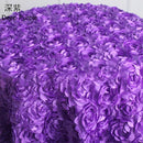 Axyaa Petal Rose Tablecloth: Modern 3D Design for Wedding and Hotel Tables