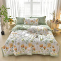 Axyaa Feather Cotton Quilt: Lightweight & Cool for Summer