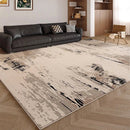 Axyaa Nordic Style Ink Line Art Living Room Carpet for Modern Luxury Décor