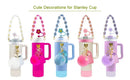 Axyaa Cup 30oz 40oz Tumbler Accessories Set: Handle, Strap, Straw, Toppers, Keychain, Charms, Silicone Boot