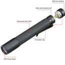 Axya Portable Mini Pen Light Torch 3 Modes Clip Emergency Flashlight