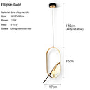 Axyaa Gold Silver Magpie Bird LED Pendant Lights - Kitchen Dinning Room Chandelier