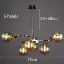 Axyaa Nordic Magic Bean Ceiling Chandelier LED Indoor Lighting Home Decor