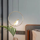 Axyaa Magpie Bird Chandelier: Modren Style Pendant Light for Children's Room Decor