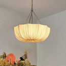 Axyaa French Vintage Fabric Chandelier Pendant Light