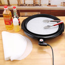 Axya Round Hamburg Paper Non Stick Baking OilPaper for BBQ Patty Maker - 500 pcs
