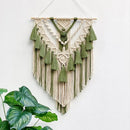 Axyaa Macrame Woven Wall Hanging: Boho Geometric Decor