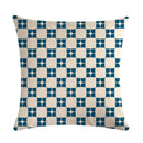 Axyaa Geometric Linen Pillowcase for Stylish Home Decor