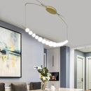 Axyaa Modern LED Living Room Chandeliers Indoor Ceiling Hanging Lights
