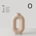 Axyaa Ceramic Art Vase: Modern Home Living Room Flower Arrangement & Decorative Device