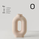Axyaa Ceramic Art Vase: Modern Home Living Room Flower Arrangement & Decorative Device