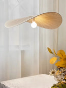Axyaa Nordic Fabric Hat Pendant Lights for Home Decor
