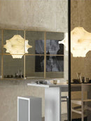 Wabi Sabi Silk Pendant Light Axyaa Chandelier E27 LED Modern Nordic Home Decor