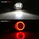 Axyaa Angel Eye Fog Light Nissan Altima Sylphy Versa X-Trail LED Daytime Running Lamp