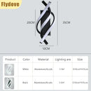 Axyaa Nordic Modern Courtyard Wall Lamp, LED Decorative Staircase Walkway Light