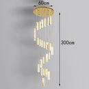 Axyaa Modern Pendant Lights: LED Chandelier Ceiling Lamp for Indoor Dining Room