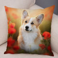 Corgi Pembroke Dog Pattern Pillowcase by Axyaa - Decorative Print for Home Shopping