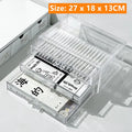 Axyaa Desk Organizer: Pen Pencil Holder with Drawer, Multi-functional Stationery Storage Box