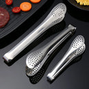 Axyaa Stainless Steel Kitchen Tongs - Nonstick Cooking Tool Clamp