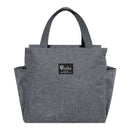 Axyaa Insulated Lunch Bag with Large Capacity and Double Side Pocket