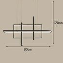 Axyaa Modern Dining Room Pendant Lights Indoor LED Chandelier Ceiling Lamp