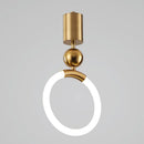 Nordic Waterproof LED Pendant Light for Bedroom, Bathroom, and Entrance by Axyaa