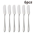 Axyaa Stainless Steel Butter Knife Set