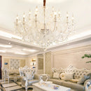 Axyaa Luxury Crystal Pendant Light for Living Room Dining Bedroom