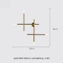 Axyaa Cross Wall Lamp: Nordic Minimalist Modern Designer for Home Decor Lighting