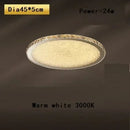 Axyaa LED Circular Ceiling Lights Warm Lighting Modern Home Decor