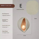 Axyaa Resin Wall Lamp: Elegant LED Lighting for Home, Bedroom, Study, Coffee Shop