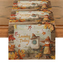 Axyaa Maple Leaf Table Runner Wedding Dining Coffee Table Long Cloth