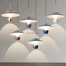Axyaa LED Pendant Light: Colourful Ceiling Chandelier for Kitchen, Dining Room, Bedroom