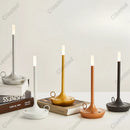Axyaa Touch Control Wireless Rechargeable Desk Candle Lamp