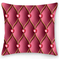Axyaa Geometric Printed Pillowcase Double Sided Crystal Sofa Cushion Cover
