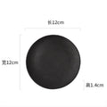 Axyaa Ceramic Steak Plate Set for Molecular Cuisine and Sushi Dish Service
