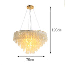 Axyaa Nordic Dining Room Pendant Light Chandelier for Indoor Lighting