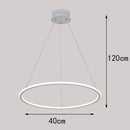Axyaa LED Pendant Light Chandeliers for Modern Living Room and Dining Room Decor