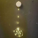 Axyaa LED Xmas Window Lights - Battery Operated for Christmas Parties, Weddings & Garden Decor