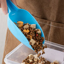 Axyaa Plastic Ice Shovel Set For Baking & Kitchen - 3 Piece Candy Colors