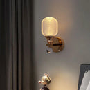 Axyaa Gold Sconce Wall Lights Nordic Minimalist Luxury Lamps for Bedroom, Aisle, Hallway