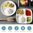 Axyaa Melamine Multi-part Fast Food Plate - Commercial Quality