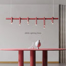 Axyaa Nordic U-shaped Pendant Chandelier - LED Circular Ring Iron Art Light