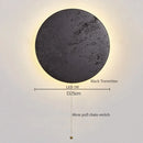 Axyaa LED Wall Lamps Black Travertine Nordic Minimalism Bathroom Mirror Lights
