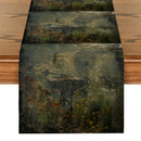 Axyaa Floral Table Runner for Kitchen Dining Home Decor