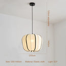 Axyaa Nordic Creamy Style E27 Pendant Light Bar Chandelier Lamparas