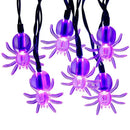 Axyaa Spider Style LED Halloween String Lights for Festival Party Decoration